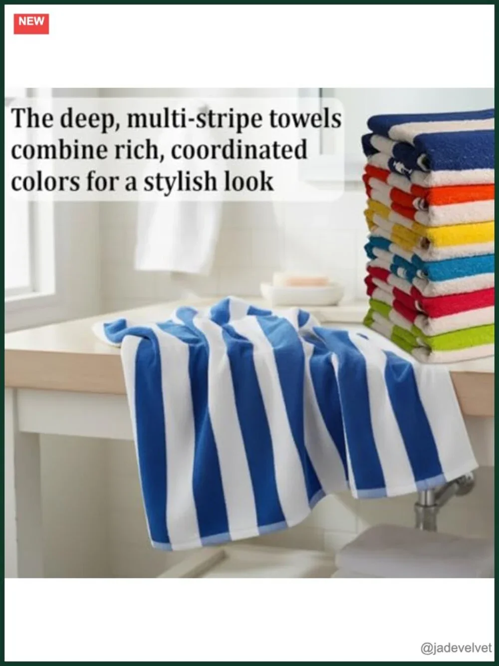 100% Cotton Beach Towels, Large Pool Towels, Highly Absorbent, Quick Dry, Pack